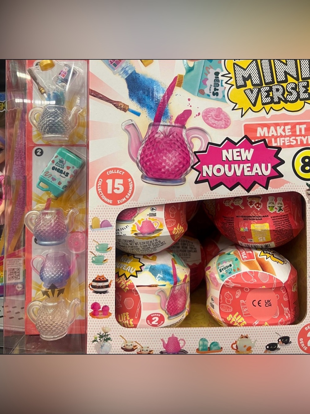 MGA's Mini Verse Make It Mini Lifestyle Series 2 Lot Of 4 Balls